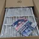 BNX TruFilter 16x25x5 (15.88’’ x 24.88’’ x 4.38‘’ Compatible with Honeywell 4”) MERV 13 Air Filter (2-Pack) - MADE IN USA - HVAC AC Furnace Filters, Allergies, Mold, Bacteria, Smoke, MPR 1900 FPR 10