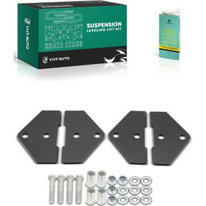 YHTAUTO 2 Inch Front & Rear Full Leveling Lift Kit Fit Polaris RZR 800 2008-2014, RZR 4 800 2012-2014 | Brackets Raise the Front By 2 Inch, the Rear By 2 Inch | 8PCS Suspension Leveling Kit w/Hardware