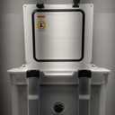 Keg Cooler for 5 Gallon Keg, 74 Quart Capacity (White)