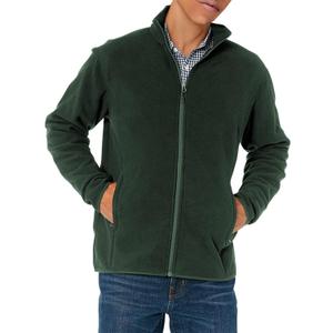 Amazon Essentials Men's Full-Zip Fleece Jacket (Available in Big & Tall), Forest Green, X-Small