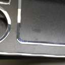 Truck Center Console Organizer Between Seat for Minivans, SUVs, Middle Van Bench Organizer for Floor Between The Back Seat Console 18 Wheelers with Sliding Lid Design