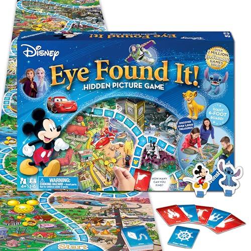 Ravensburger Disney Eye Found It - Hidden Picture Search Board Game - Learning Fun with Disney Favorites - Ages 4+