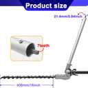 kerlista Replacment parts Hedge Trimmer Attachment Compatible with makita's Brushcutter Head Strimmer Head Power Wead Head EN401MP
