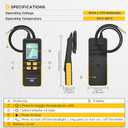 Engine Oil Tester & Motorcycle Oil Change Kit- Gasoline/Diesel Diagnostic Tool, 31.5in Probe, Temp Test, 2.8in Display (4 Batteries)