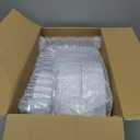 U-QE 100PCS Gold Plates Disposable - Heavy Duty White and Gold Plates Including 50PCS 10'' Dinner & 50PCS 7.5'' Dessert Plates Perfect for Upscale Party, Wedding