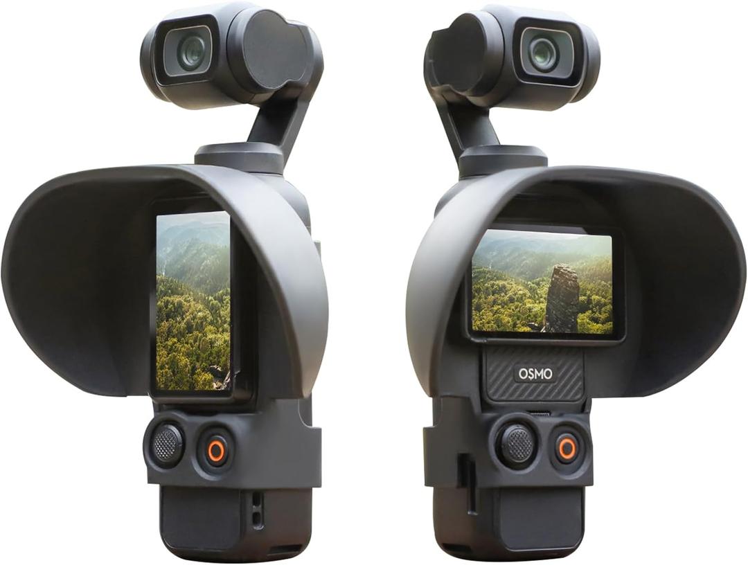 Screen Sun Hood Sunshade Cover for DJI Osmo Pocket 3 Accessories, Anti-Glare Protective Cover