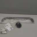 16 Inch Matte Black Shower Grab Bar-1" Diameter, iMomwee Stainless Steel Elderly Safety Bars, Bathroom Shower Balance Bar, Wall Handrail Support, Handicap Senior Disabled Pregnant Assist Bath Handle Black