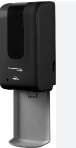 Automatic Hand Sanitizer/Soap Dispenser Touchless Electronic Motion Sensor Release for Gel & Liquid Solutions + Anti-Drip Catcher Tray & Large Capacity Refillable Tank of 1200ML/40OZ 16x13.3x30 CM, Black