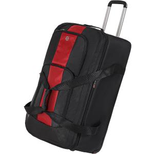 32-inch Rolling Duffle Bag with Wheels and Handle | Expandable Water-Resistant Travel Bag, Foldable Travel Bag with 3 Spinner Wheels