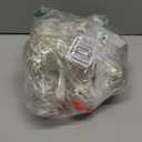 12 PCS Champagne Christmas Ornaments, 80mm/3.15 Inches Clear Luxury Hand-Painted Xmas Ball Ornaments for Christmas Tree Rustic Farmhouse Wedding Home Decor