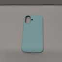 ORNARTO Compatible with iPhone 17 Case 6.3, Slim Liquid Silicone 3 Layers Full Covered Soft Gel Rubber Phone Case Protective Cover 6.3 Inch, Celadon Green