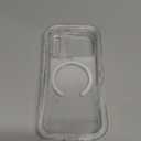 Magnetic for iPhone 17 Pro Case, Compatible with MagSafe, Threaded Border Non-Slip, 4 Cornered Pro Drop Protection, Alloy Camera Frame, Mil-Grade Drop, Shockproof Phone Case, Clear