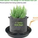 4 Pack Plant Saucer 8 inch, 10 12 14 17 inch, Plant Stand Plastic Plant Saucers for Indoors Outdoor, Heavy Duty Flower Planter Drip Trays for Pots, Pot Saucers for Plants, Grow Bags Saucers