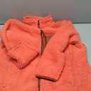 Amazon Essentials Women's Sherpa Long-Sleeve Mock Neck Full-Zip Jacket with Woven Trim Size XXL