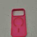 Newfuture Magnetic for iPhone 17 Pro Case [Compatible with Magsafe] [Military Grade Drop Protection] Translucent Matte Anti-Scratch Shockproof Protective Phone Cover 6.3 Inch, Hot Pink