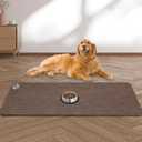 Large Pet Feeding Mat, Absorbent Quick Dry Dog Mat for Food and Water Bowl, Non Skid Cat Bowl Mat, No Stains for Pet Water Dispenser Pet Supplies for Messy Drinkers