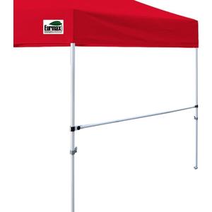 Eurmax USA 2-Pack Canopy Tent Rail Bars, 10ft Universal Half Wall Support Bar Kit with Connectors, Pop Up Canopy Frame Reinforcement Hardware for 10x10 Event Tent, Vendor Booth Accessories