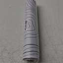 MAY FLOWER Large Gaming Mouse Pad, Full Keyboard Mat, Long Laptop Mousepad, Computer Mouse Mat for Home and Office, Anti-Slip Rubber Base, 31.5 x 11.8 Inches (Grey White Topographic Map)