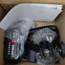 DEGGE Electric Cordless Snow Shovel, 2X 3.0Ah/ 21V/ 12-Inch Battery Snow Blower with Directional Plate & Adjustable Front Handle, Snow Removal for Driveway Sidewalk, Steps, Patio (Charger Included) (Green)