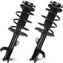 Front Complete Strut Shock Absorbers Assemblies with Coil Spring 1333375L 1333375R Compatible with Toyota Camry SE 2.5L L4 2012-2017 (Set of 2)