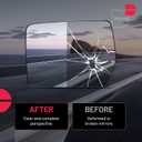 BDFHYK Mirror Glass Compatible With 2004 2005 2006 2007 2008 2009 2010 F-150 Side View Exterior Mirror with backing plate (Left Side)