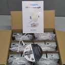 VOLISUN 12 Pack 4 inch Recessed Lighting, 5CCT LED Recessed Light with Junction Box, 2700K-5000K Selectable, 9.5W Eqv 80W, 810LM Dimmable Can less Wafer Downlight, LED Ceiling Light ETL Certificated (White)
