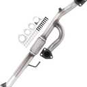 409 Stainless Steel Exhaust Stainless Y Flex Pipe Compatible with 2009 2010 2011 2012 2013 2014 Pilot 3.5L V6，Repklace OE : 73011, 38016, 2100-424935 EPA
