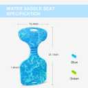 WOOWAVE Premium Water Saddle Floats for Adults and Kids, EVA Foam Saddle Seats for Pool Swimming Floating