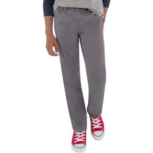 Levi's Boys' 511 Slim Fit Uniform Pants (16, Dark Gull Grey)