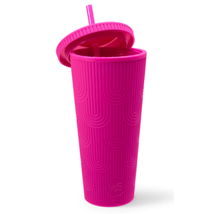 24 oz
MERMAID SCALE MATTE TUMBLER- HOT PINK