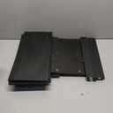 MARTY Rolling Storage Cart 7.9" W, 4-Tier Kitchen Cart with Wheels Handle, Slim Storage Cart Mobile Shelving Utility Carts for Bathroom Laundry Room Organization Narrow Places (All Black)