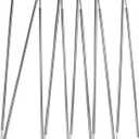 Preassembled Tent Poles Replacement, Gray 7001 T6 Heated Aluminum Tent Poles 1 Pole Pack