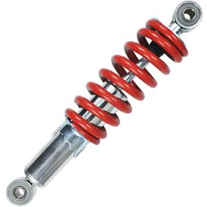 260mm 10.2" Adjustable Rear Shock Absorbers for 50cc 70cc 90cc 110cc 125cc Baja Motorsports DR70 Tao Tao DB20 Kids Pit Dirt Bike Four Wheeler Quad ATV Small Motorcycle Heavy Duty Red