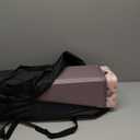 Pamo Babe Portable Playard with Mat Pad and Toy Bar Pink Play Yard for Baby