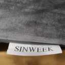 SINWEEK Tri Folding Mattress Foam Topper 4" Thickness Floor Cot Mattress, Guset Bed with Removable&Machine Washable Cover and Lining, CertiPUR-US Certified 25 x 75 Inch
