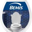 Bemis 70 Durable Plastic Toilet Seat, Round, White