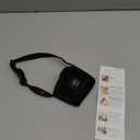 HEELE Dog Muzzle,Soft Nylon Muzzle Anti Biting Barking Chewing,Air Mesh Breathable Drinkable Adjustable Loop Pets Muzzle for Small Medium Large Dogs 4 Colors 4 Sizes (Black, M)