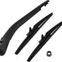 Rear Window Windshield Wiper Arm Fit for 2003-2009 Toyota 4Runner, Replace 8524135031 8524135030 8524235021 8524235020 8529235010, With 2 Pack Rear Wiper Blades
