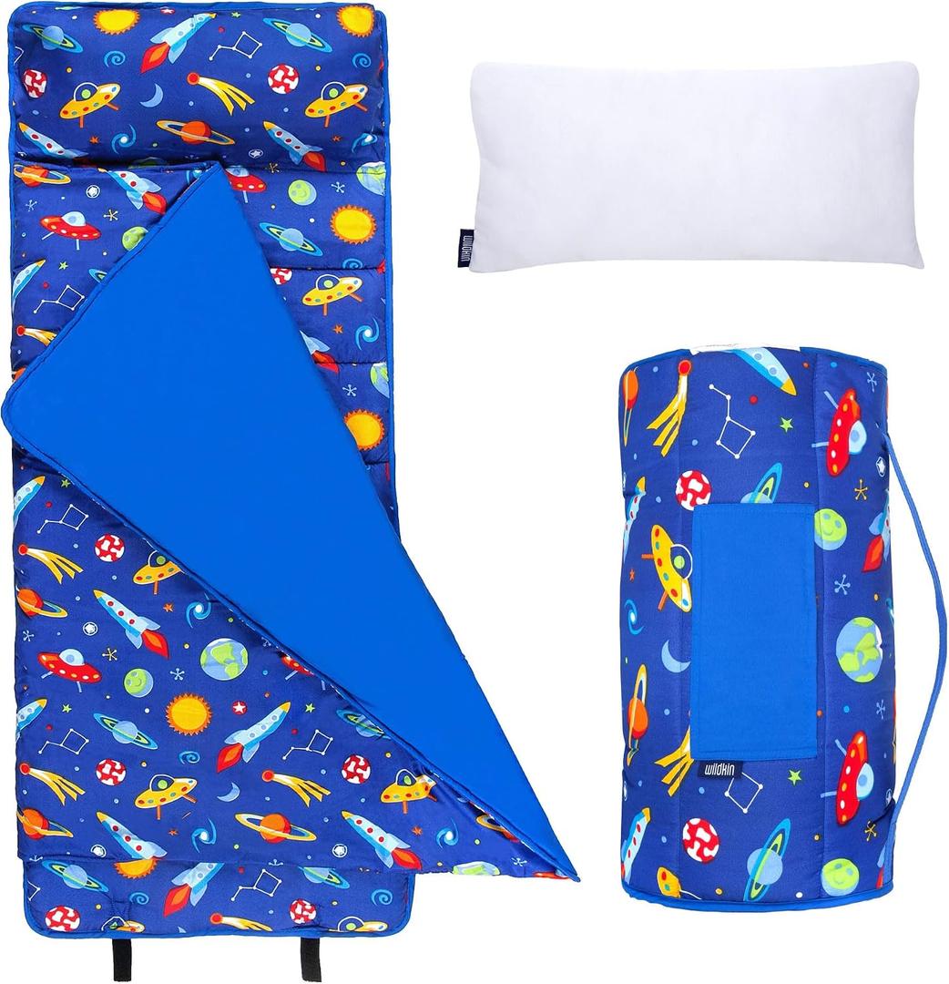 Wildkin Microfiber Nap Mat for Kids, Out of this World