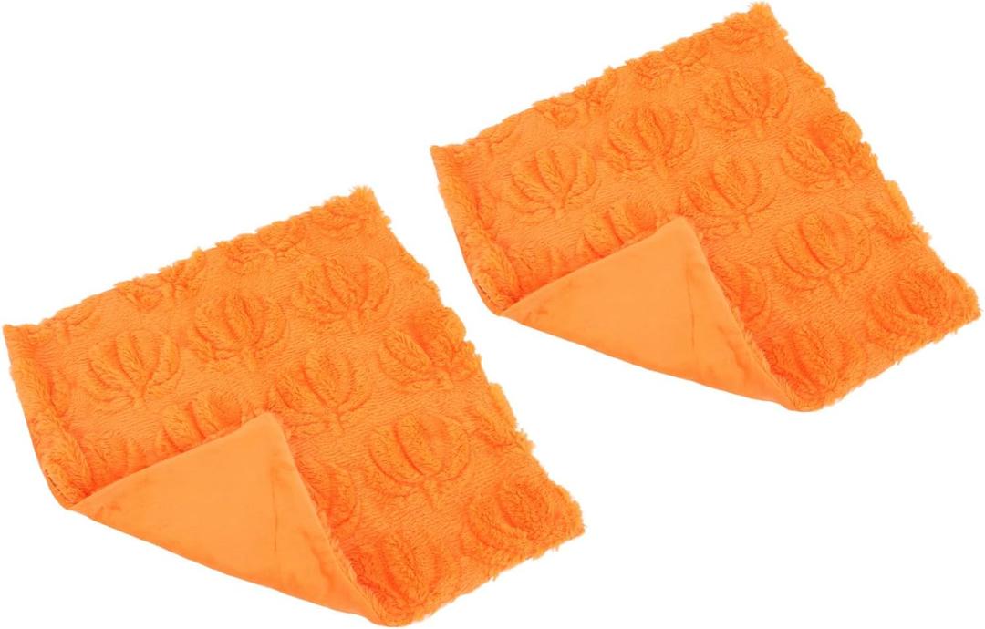 Pumpkin Autumn Boho Style 2 Pieces Rusty Red Decorative Cushion Cover for Sofa Living Room