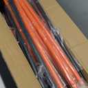 FAHKNS Pickleball Rebounder Training Equipment, Pickleball Rebound Net, for Single Player Practice Hitting, Doubles, Suitable for Garage, Backyard, Park, Indoor and Outdoor (Orange, 6 x 6 FT)