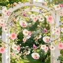 SUNBEAUTY 2Pcs Butterfly Daisy Garland Banner Reusable Waterproof Wildflower Garland 13ft for Enchanted Garden Woodland Birthday Baby Shower Bloom Tea Party Wedding Mother's Day Backdrop Decorations