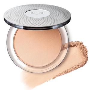 PUR Beauty 4-in-1 Pressed Mineral Makeup Powder Foundation with SPF 15 - Concealer & Finishing Compact Pressed Powder for Face - Buildable Medium to Full Coverage Foundation Powder (Blush Medium) (EXP: 2028/02)