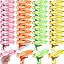 Leyndo 50 Pack Water Gun for Kids Mini Water Gun Bulk Colorful Blaster Squirt Pistol Bulk for Boys Girls Outdoor Beach Game Summer Swimming Pool Party Favor(Fresh, Cute)