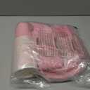 Vyntra 175 Pcs Pink Paper Plates and Napkins Set for 25, 9" Dinner Plates & 7" Dessert Plates, Tableware for Party
