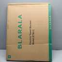 Electric Towel Warmer Rack,Heating Towel Warmer,Timer & Temperature Control,Wall-Mounted Plug-in for Bathroom,Brushed,Stainless Steel,8-Bar(27.56x20.87x4.41in) (Round-matte Brushed With Gold Top)