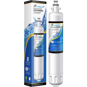 Refrigerator Water Filter Replacement Cartridge, Compatible with GE RPWF, RWF3600,1PACK