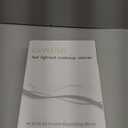 deweisn Tri-Fold Lighted Vanity Tabletop Mount Mirror with 21 LED Lights, Touch Screen and 3X/2X/1X Magnification, Two Power Supply Modes Make Up Mirror,Travel Mirror