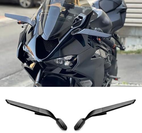 For Ninja ZX-6R Ninja ZX636 ninja zx636 zx6r 2026 2025 2024 2023-2013 Accessories Motorcycle CNC Aluminum Rearview Mirror Fixed Wing Adjustable Invisible Mirror Rotating