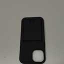 Petocase for iPhone 15 Wallet Case Card Holder Slot Ultra Slim Fit Flexible TPU Gel Rubber Soft Skin Silicone Protective Phone Case Cover for Apple iPhone 15 6.1 inch Black